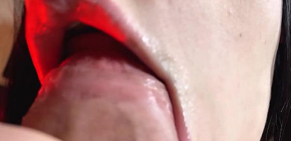  VERY SLOPPY BLOWJOB BY 18 YEAR OLD TEEN, ASMR LOUD SOUNDS, THROBBING CUMSHOT IN MOUTH, PULSATING ORAL CREAMPIE